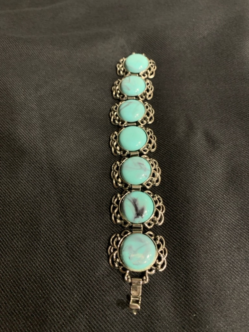 Sarah Coventry Turquoise Bracelet Vintage Statement